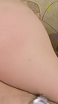 Horny Brunette Gets Pounded Hard on the Red Couch