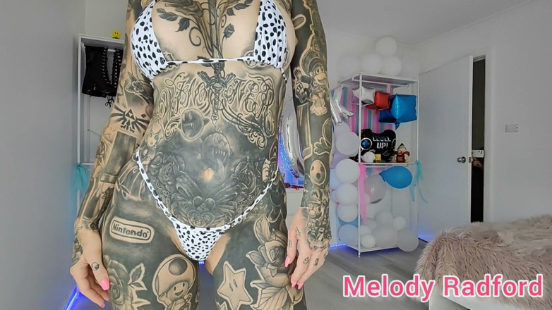 Melody Radford: spódnica i Skąpe micro bikini spróbuj na Haul Melody Radford