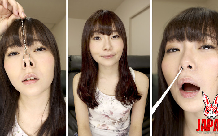 Japan Fetish Fusion: ノーズは大きく開いています。鼻水が滴り落ちる。彼女はくしゃみをしてあなたの顔に涙を流します POV。