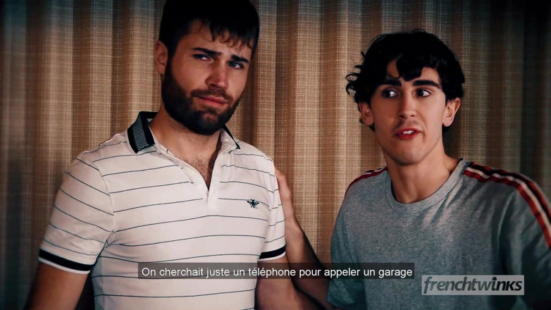 French twinks: Us Road Dick - Les Agents Excités - Enzo Lemercier et Luke...