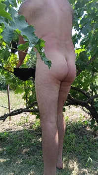 자연에서 사정