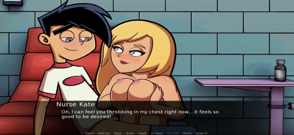Hentai World: Prsatá sestřička v Amity Park