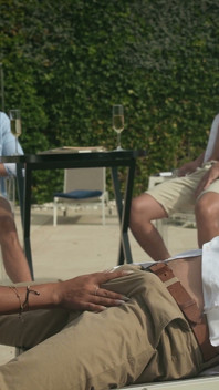 Poolside Foursome with Shalina Devine
