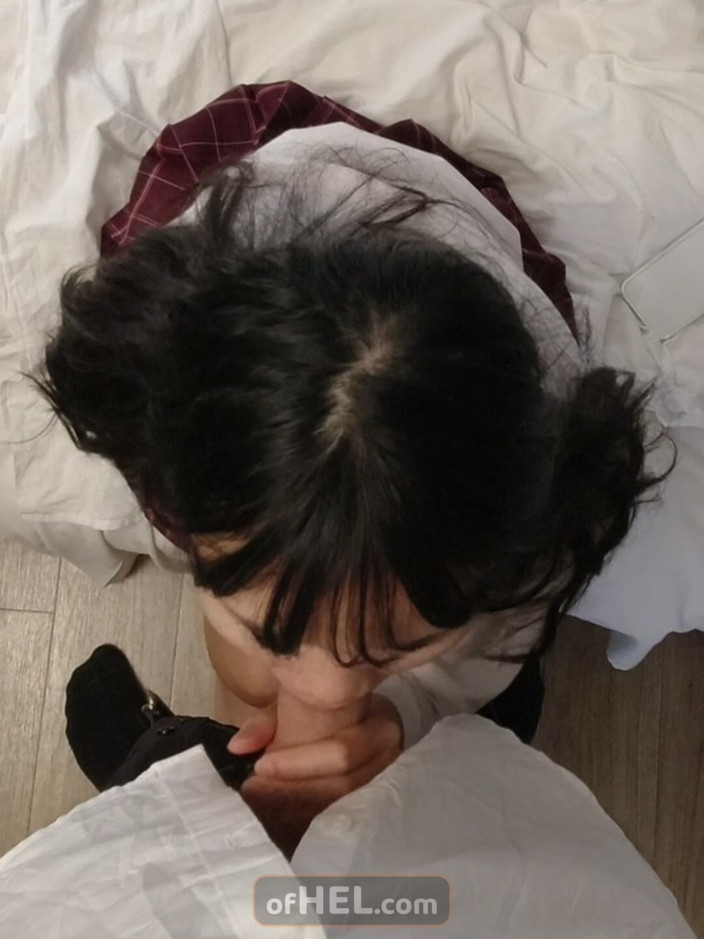 Girls of Hel: POV Sex oralny i za kulisami po ogromnym wytrysku na...