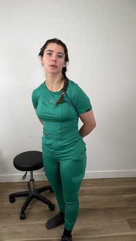 Nurse Bunny Is Detained and Questioned