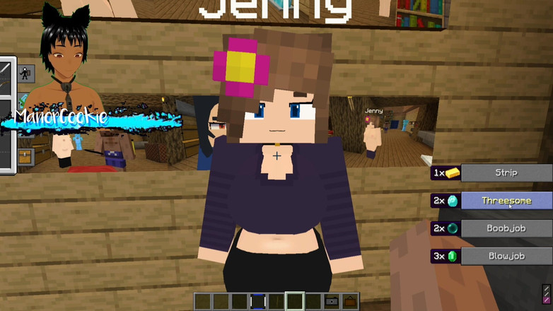Manor Cookie: Jenny et Zoey sont là pour baiser et faire un...