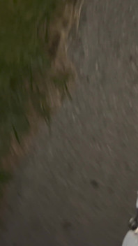 Teen Boy Night Flash Near City in Pantyhose