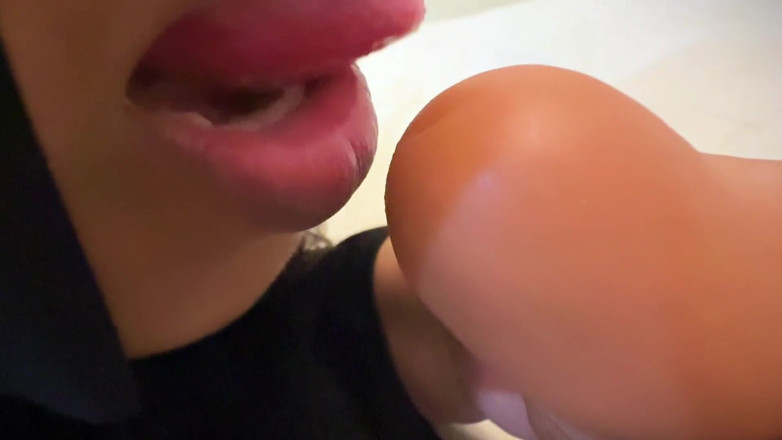 Aria Mia: I Buy Too Big Dildo Because Im Unmarried Girl, but...