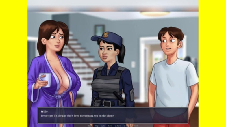 3DXXXTEEN2 Cartoon: The scent of a woman's used panties. 3D porn cartoon sex