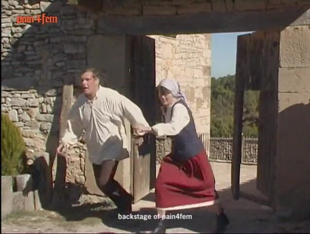 Spanking Server: Повії, сцени 04 за лаштунками