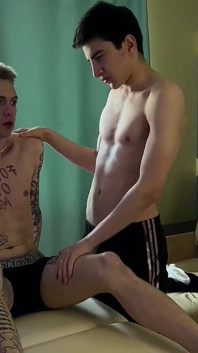 Massage and Juicy Twink Fucking