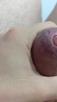 Big Uncut Tight Forskin Cock - Phimosis, Short Cock Play