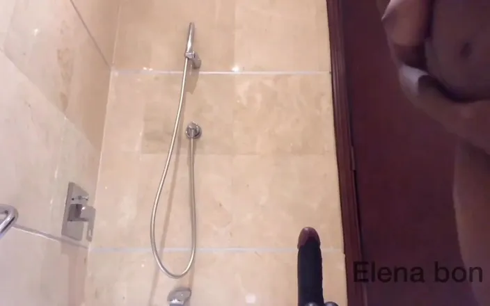 Elenabon: Old but Gold Bathroom Dildo Riding Edition