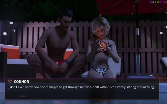 Porny Games: Midnight Paradise by Lewdlab - Poolside Adventure, Even More Fun with...