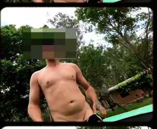 Madaussiehere: Stepdaddy Jumping on the Trampoline