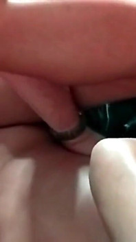 Threesome with a Young Skinny Slut with Two Loads of Cum in His Ass. Part 1