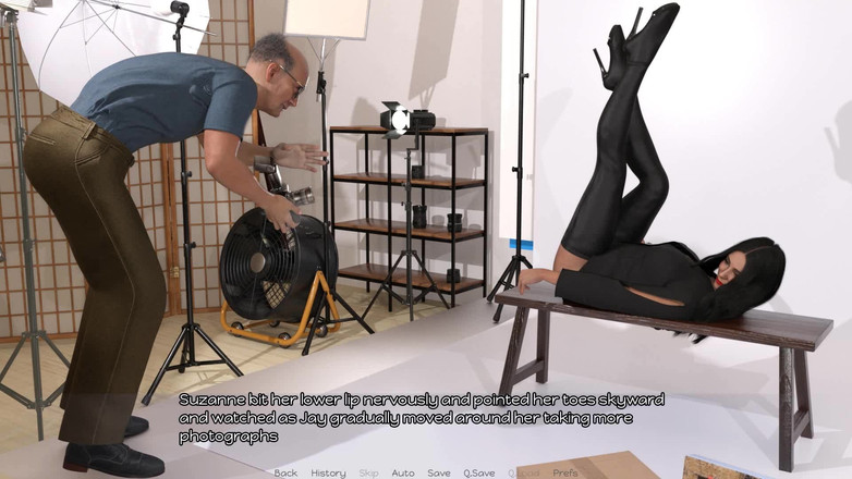 Dirty GamesXxX: Tři panely: Manželka amatérský foto model a její paroháč manžel -...