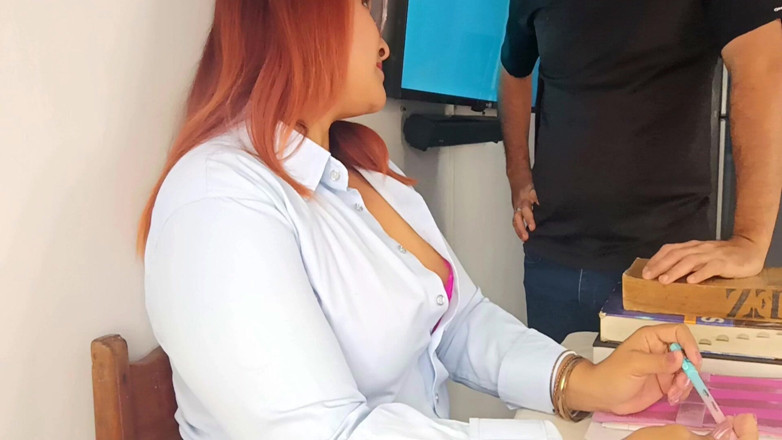 Gina Halime: Physics Teacher Swaps a Fuck for a Approved