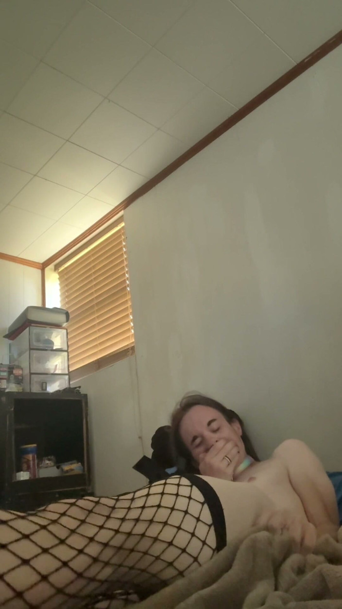 SmoleGirlTrans: Trans Pet Decides to Explore Herself While Her Owner Is...