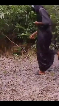 Bush Hardcore Sex with Sex Addicted Landlord Wife