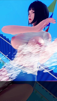 Murmurando 7 Liz desleixada punheta no vestiário em Adam - ordenhando seu pau para liberação de porra explosiva (vn gameplay)