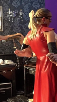 Monster Dildos Extreme Insertion with Adelina Noir