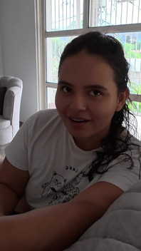 Stepbrother Helps Stepsister with Hot Photos Until She Eats Her Milk!