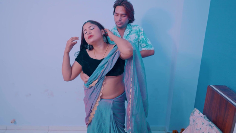 Mr Entertainer: Indiancă desi Bhabhi seduce de iubitul ei devar în camera ei...