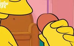Flanders futând-o pe Marge Video