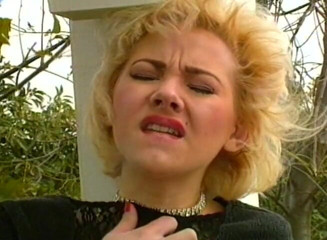 Public Lust: Blonde beauty blows big dick outdoors and gets doggystyled
