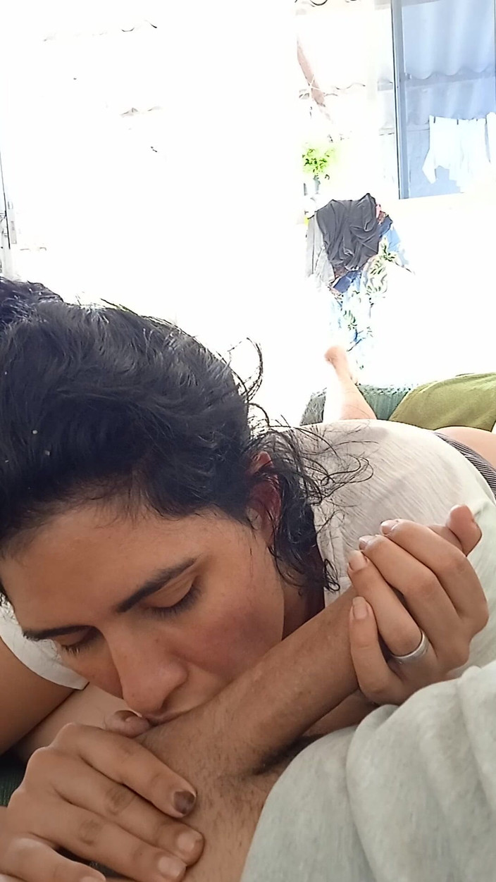 Renatinharj: Sie lutschte meinen penis, bis sie komplett befriedigt war
