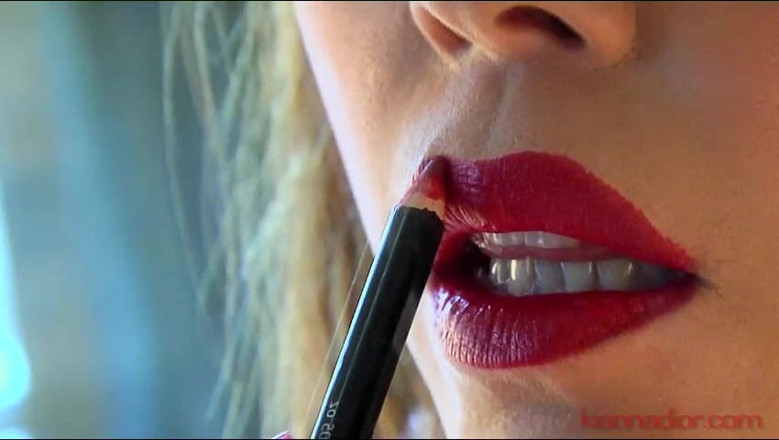 DarkkoTV: Kianna Dior Cum Covered Lips Featuring Jonni Darkko