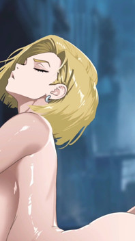Android 18 fute și suge pula uriașă a viitorului portbagaj. Parodia Balului Dragonului. Partea 2