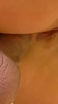 My sexy horny blonde girlfriend wants me to fuck her tight tight ass with my hard wet cock