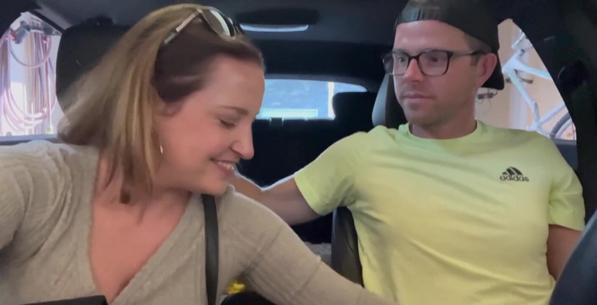 Avril Showers: Getting fucked really hard in the car, with a cream...