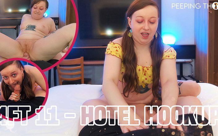 PeepingThom: Hotel Hookup - 4ft11 Ruby