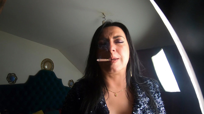 MilfyCalla: Smoking Pee Play in Shiny Outfit. Bathroom Fetish and Messy...