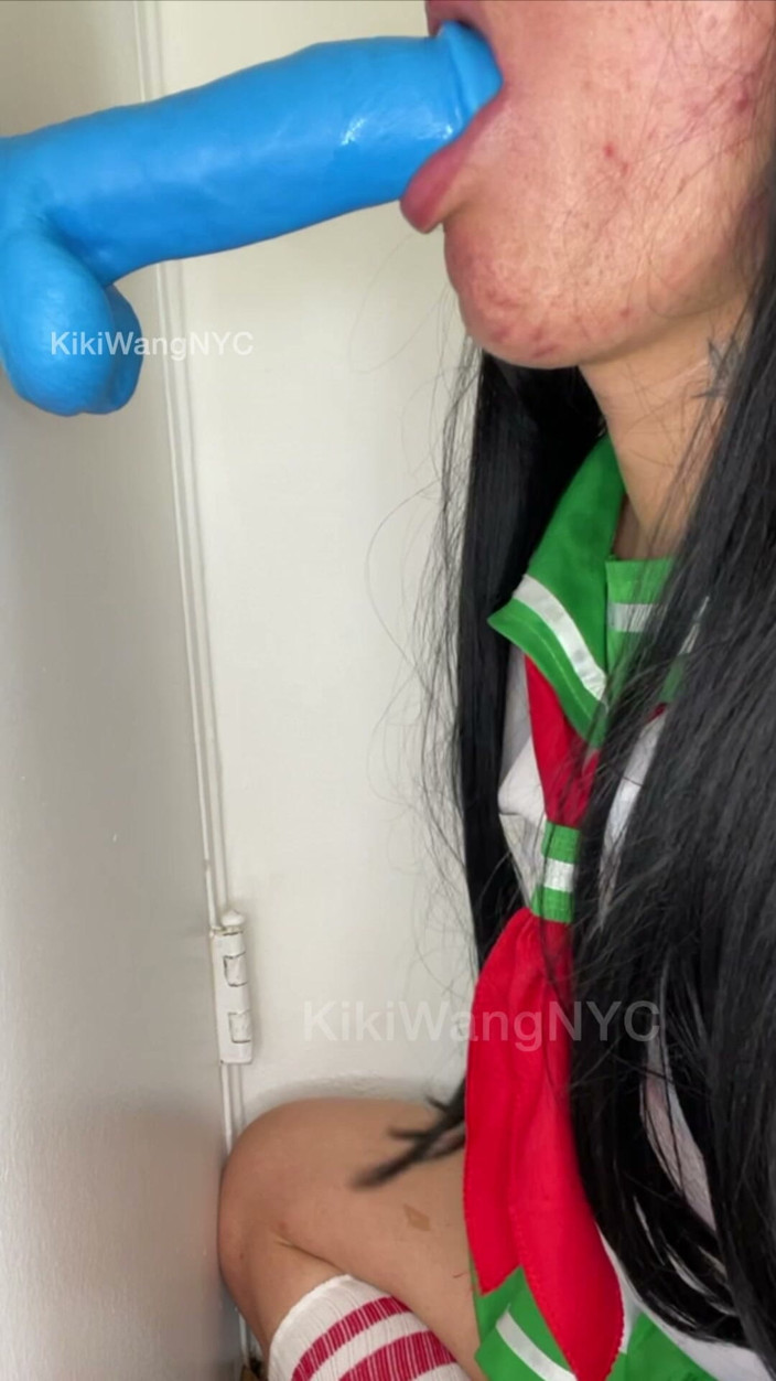Kiki Wang: 일본 여대녀 Kagome 베개 험핑