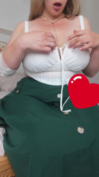 Wife Plays with Huge Breasts