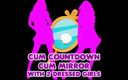 Camp Sissy Boi: AUDIO ONLY - Sperma-countdown, sperma-mirror mit 2 bekleideten mädchen