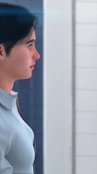 La matrigna impilata si blocca nella doccia, l'enorme culo della matrigna è stato bloccato - apocalust 3D porn games