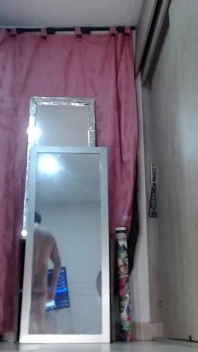 Naked Workout - Uncut Cock Bouncing