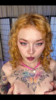 Would you like to spit on my tits and play with them like I do?