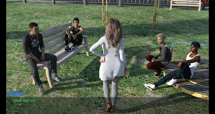 Visual Novels: Жена и мачеха, часть 86