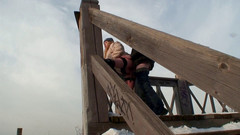 MILF stars: Kočka šuká a kouří ve sněhu