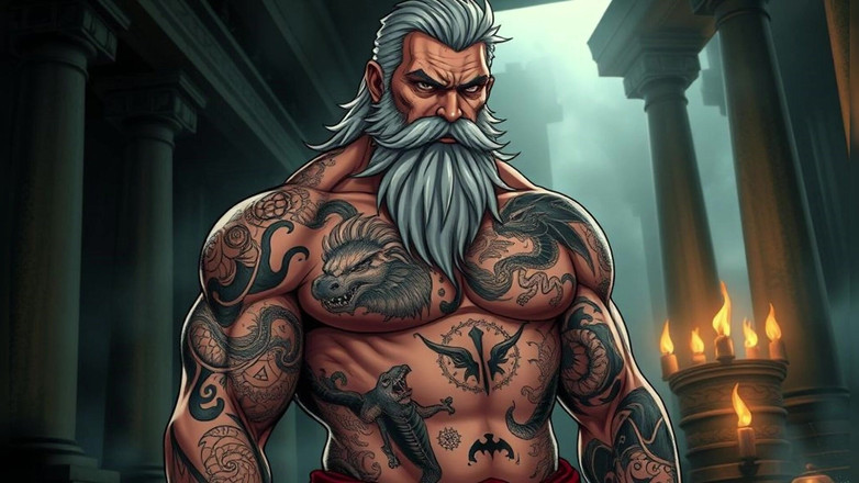 Erotic Man: Ai art, hemdlose muskelmänner