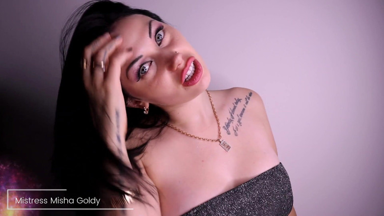 Goddess Misha Goldy: B-mail sprawia, że twój kutas pulsuje