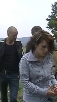 Zabawna czwórka w lesie z Dianą