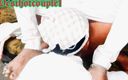 Desi hot couple: Coppia del villaggio indiano mattina pompino figa leccata e creampie...