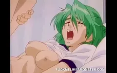 Hentai porno magiczne demony nasion seksu pieprzą wróżki